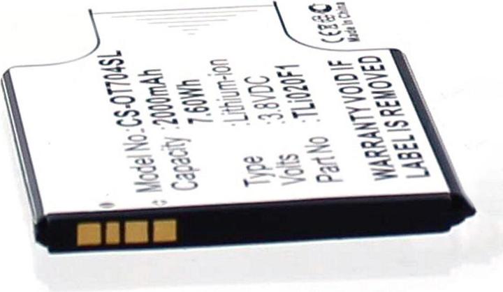 Immagine prodotto AGI 117596 - Batteria - Alcatel - TLi021E1 - Nero - Ioni di litio (Li-Ion) - 2000 mAh