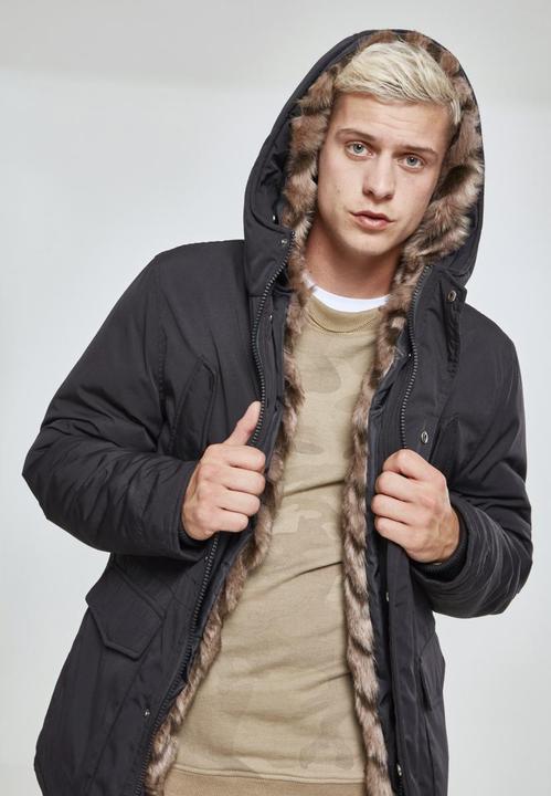 Produktbild Urban Classics Hooded Faux Fur Parka (XXL)