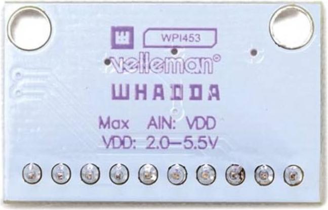 Image du produit Whadda Module 4 CH ADS1115 16 BIT ADC I2C MODULE