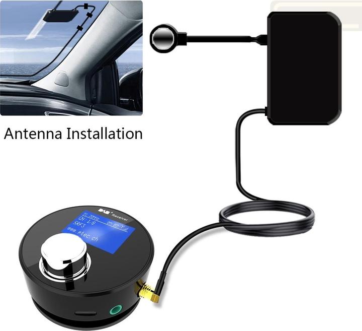 Actual product image P Tec A2 DAB+ Adapter / FM Transmitter