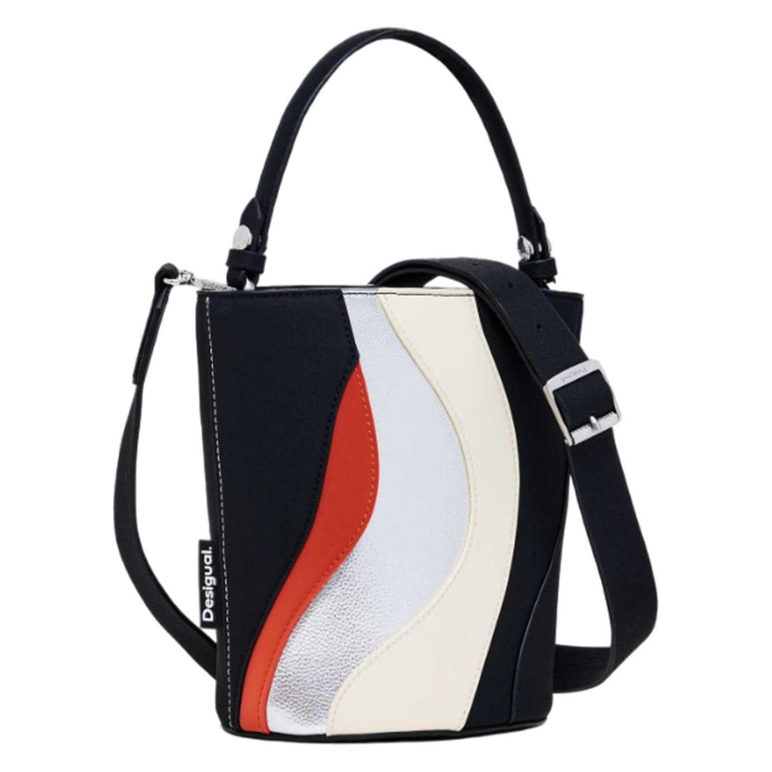 Desigual, Damen, Handtasche, Kahlo Cumbal Crossbody Bag, Mehrfarbig