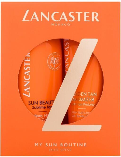 Actual product image Lancaster My Sun Routine Duo SPF 50 Gift Set (Suntan lotion, SPF 50, 125 ml)