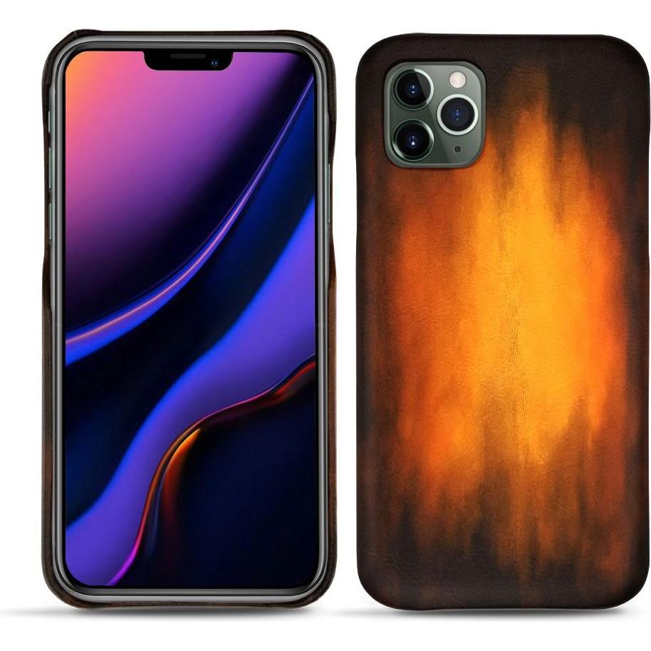 Noreve Lederschutzhülle (Apple iPhone 11 Pro), Smartphone Hülle, Violett