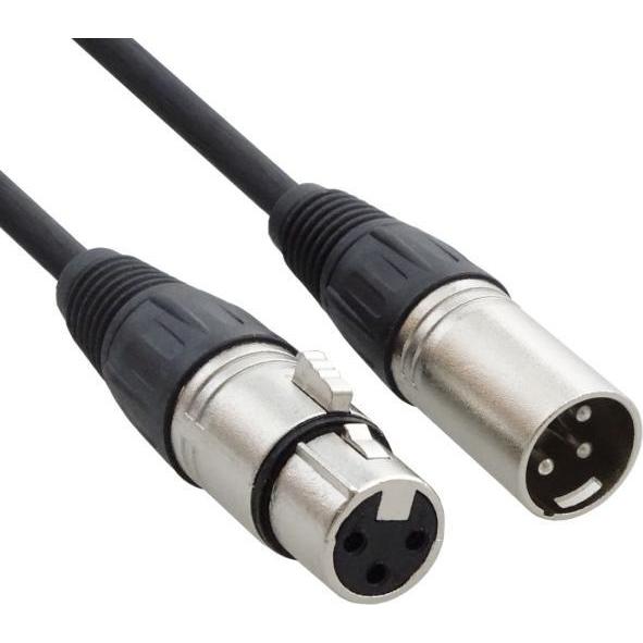 keepdrum 6m DMX Kabel 3-pol XLR 100-Ohm 3 Stück (6 m), Audio Kabel