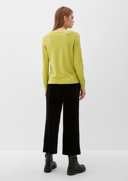 Actual product image s.Oliver Strickpullover Strickpullover aus Baumwollmix (46)