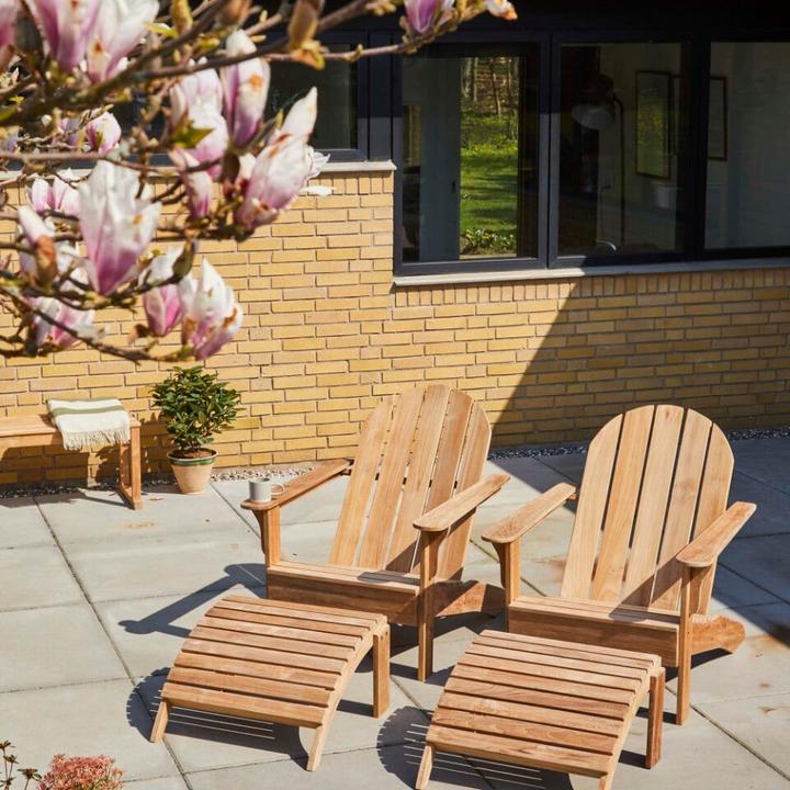 Immagine prodotto Cinas Sgabello con sedia a sdraio Adirondack