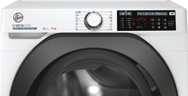 Actual product image Hoover Waschmaschine Frontlader, 9 kg, 1400 U/min (9 kg, Left)