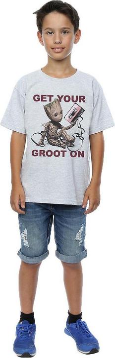 Image du produit Guardians of the Galaxy T-Shirt garçon "Get Your Groot On" Heather (128)