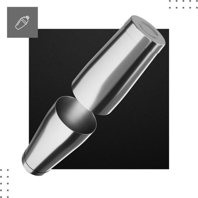 Immagine prodotto Mark Adler Shake 3.0 bar kit (Set da cocktail, Shaker da cocktail)