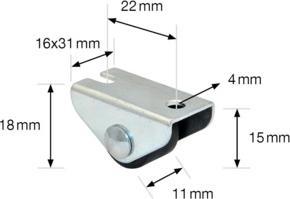 Produktbild Wagner System Bockrolle