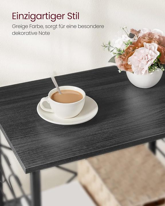 Actual product image Songmics Kitchen shelf on castors