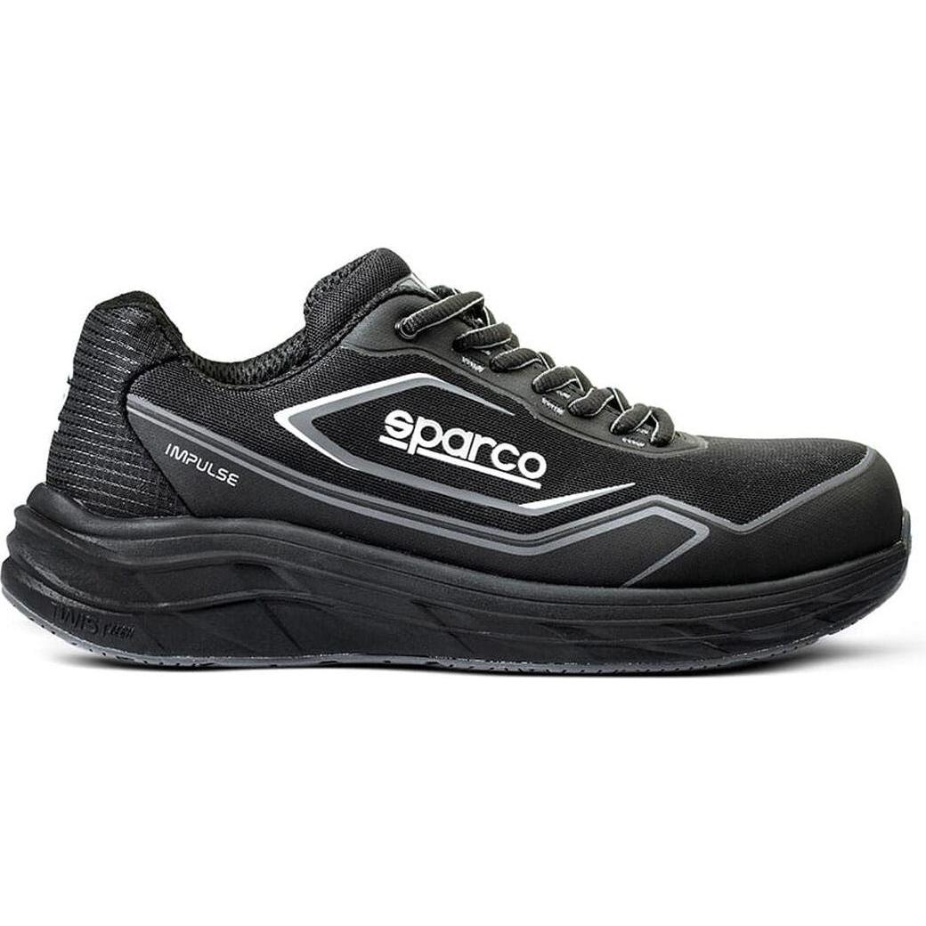 Sparco Uomo Nero Scarpe Da Racing, Sicherheitsschuhe Impulse (38)