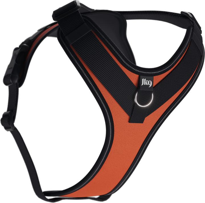 Produktbild Julius-K9 K9 Longwalk light sele w/trackerpocket,UV Orange,2XL (XXL, Hund, Spazieren)