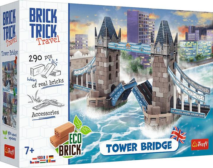Actual product image Trefl Klocki Brick Trick Tower Bridge