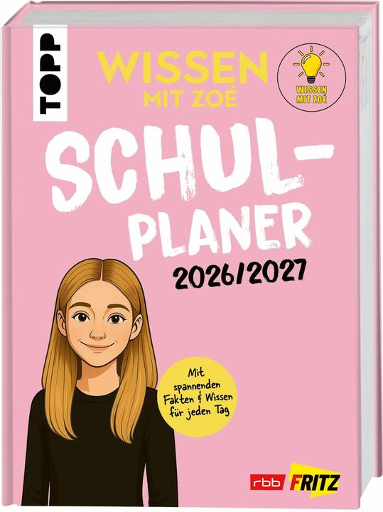 Actual product image Wissen mit Zoé: Schulplaner 2026/2027