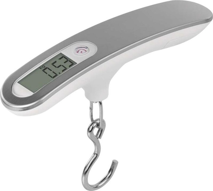 Actual product image Emos Svarstyklės luggage hanger, digital, LCD, max. 50 kg, 3 V, CR2032, PT-506, EV020 - EV020