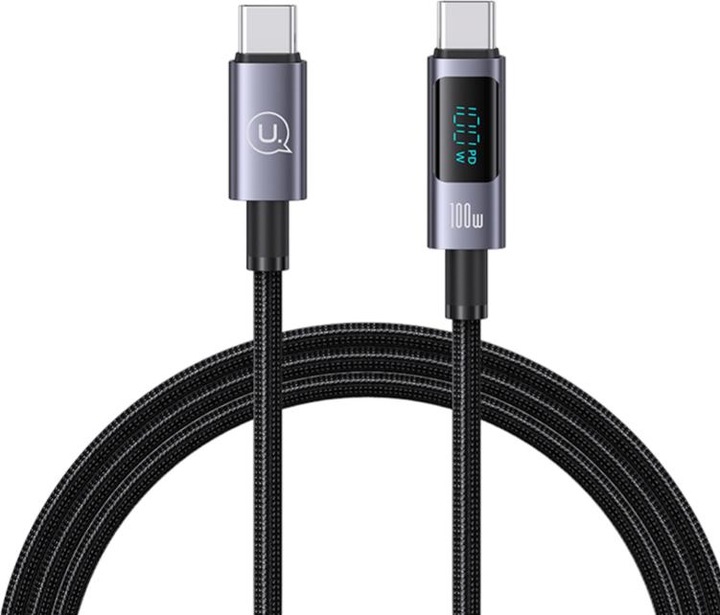 Produktbild EKO 100W Ladekabel Typ-C auf Lightning Modell Display SF mit LED-Bildschirm 1.2m (1.20 m, USB 3.2 Gen 1)