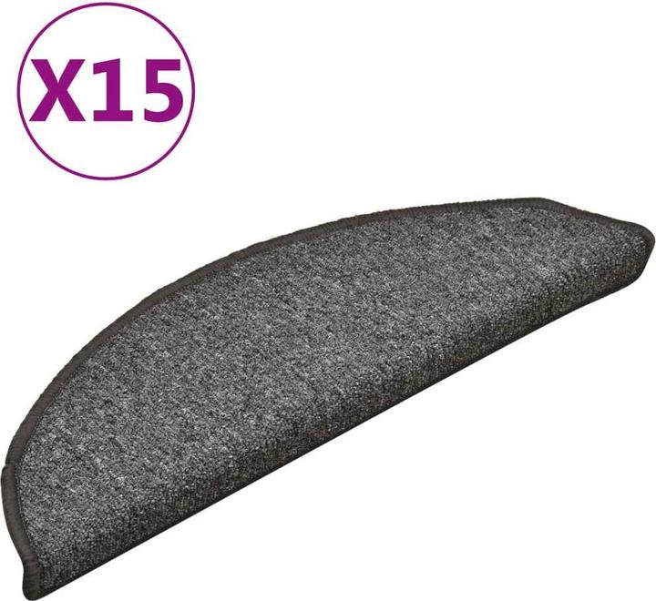 Immagine prodotto vidaXL Treppenmatte (56 x 17 cm)