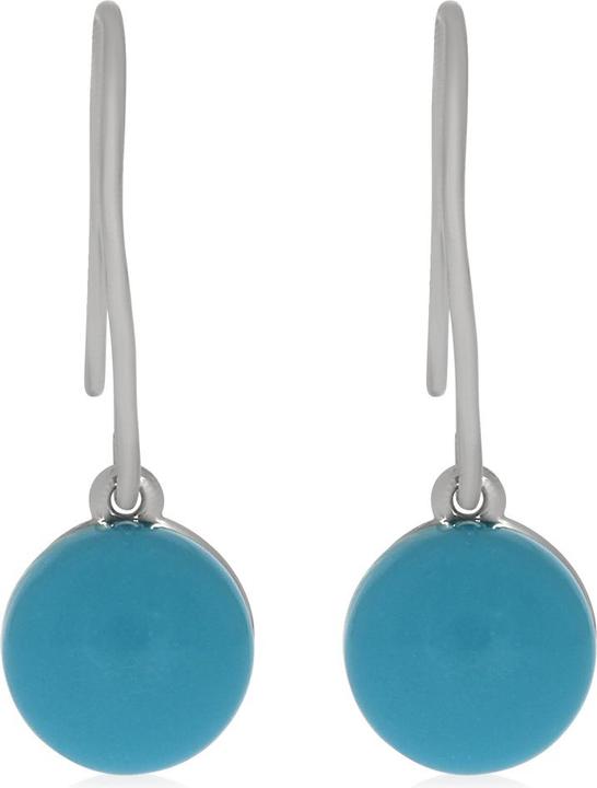 Immagine prodotto Xen Orecchini con turchese di circa 1,7 carati placcati in rodio (Argento 925)