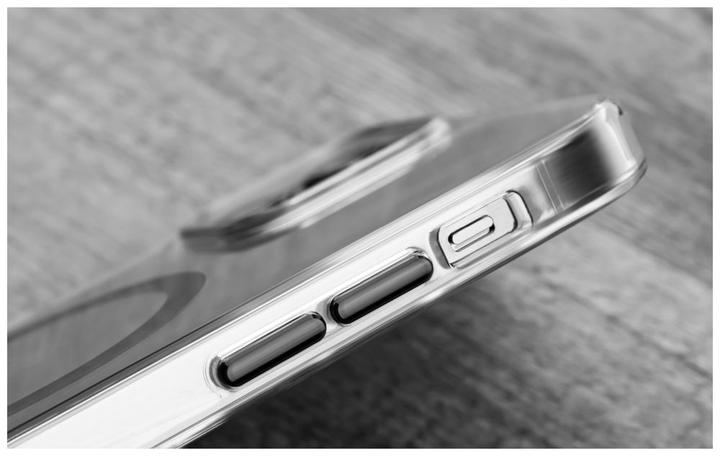 Actual product image Fixed MagPurity | Back cover | Apple | iPhone 15 | TPU | Clear (Apple iPhone 15)