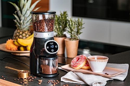 Actual product image Adler AD 4450 Burr coffee grinder, Black (EU plug)
