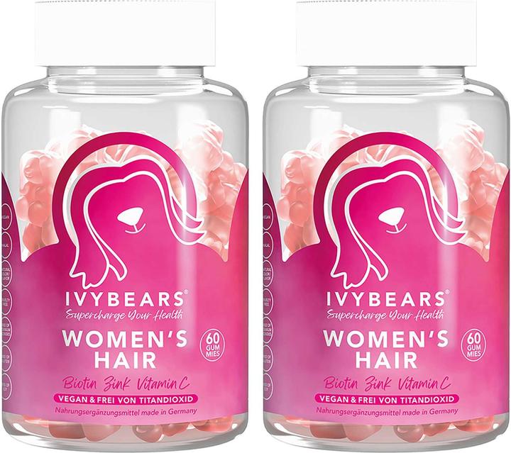 Image du produit IVYBears Vitamines capillaires pour femmes (2 pièce(s), Gummies, 300 g)