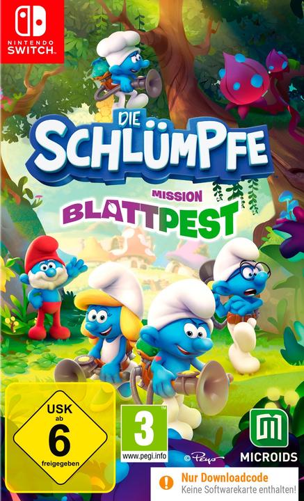 Produktbild Microids Die Schlümpfe: Mission Blattpest (Switch, DE)