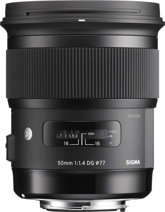 Sigma 50mm f/1,4 DG HSM ART, Nikon F (Nikon F, Full-frame)