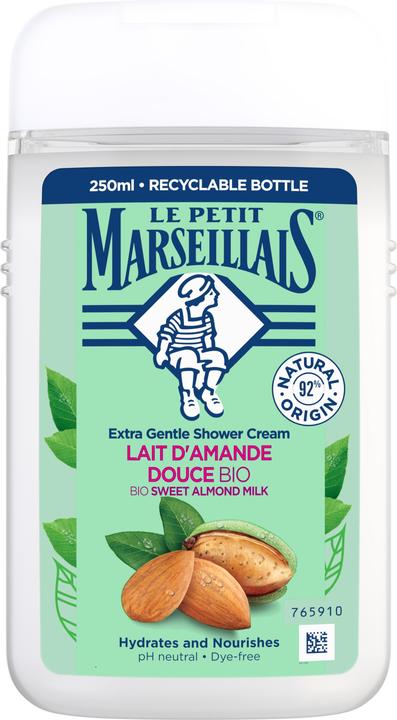 Actual product image Le Petit Marseillais Shower cream sweet almond (250 ml)