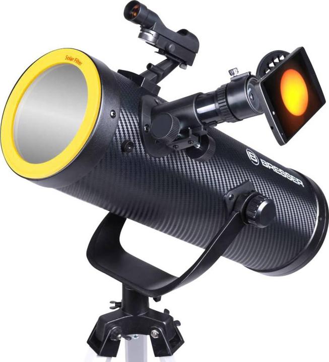 Produktbild Bresser Solarix AZ 114/500 Teleskop carbon design