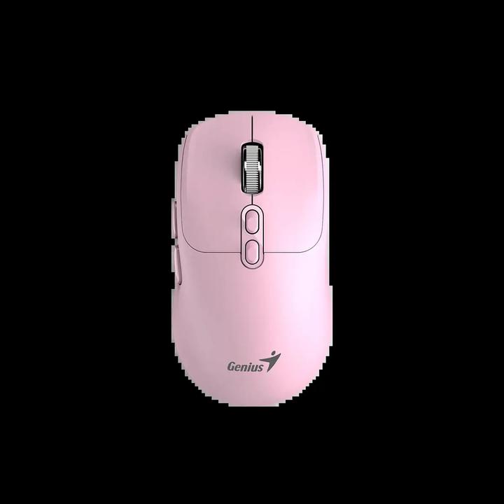 Produktbild Genius NX-8080S pink / Optische Funkmaus / 1600 dpi / Copilot / 7 Tasten / 1x AA (Kabellos)