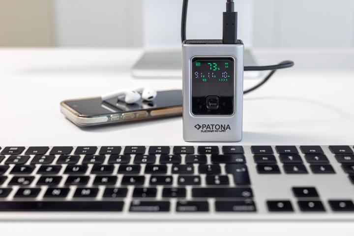 Actual product image Patona Powerbank PD35W 10000mAh (10000 mAh, 35 W, 37 Wh)