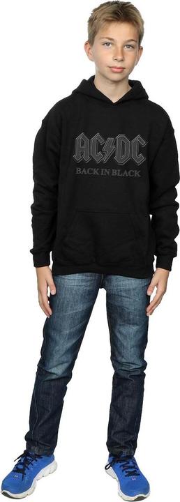 Image du produit AC/DC Sweat à capuche "Back In Black" pour garçons (128)