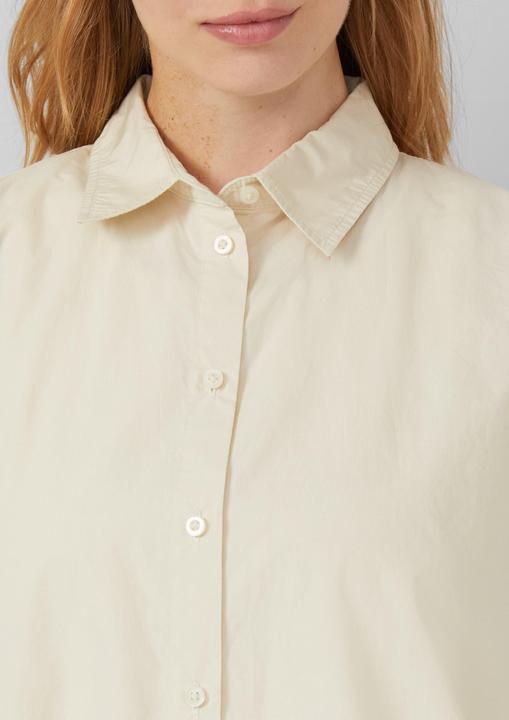 Immagine prodotto s.Oliver Bluse Hemdbluse aus Popeline im Relaxed Fit (46)