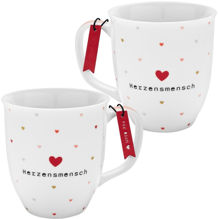 Sheepworld Tasse Motiv 'Herzensmensch' (400 ml, 1 x)