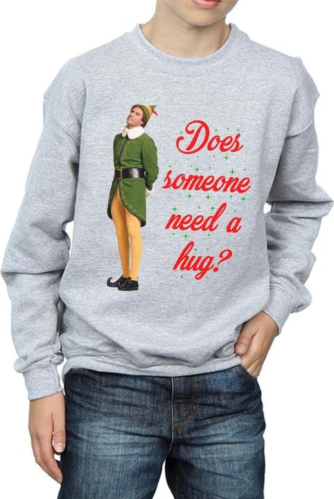 Actual product image Elf Boys Hug Buddy Sweatshirt (116)