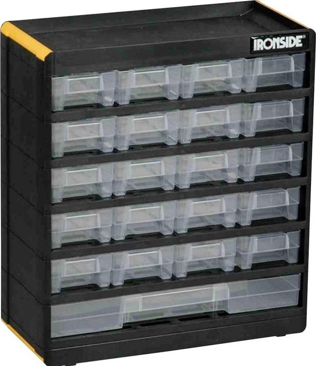 Productafbeelding Ironside Transparant magazijn 21 laden 300 x 135 x 335 mm, kunststof (11 onderdelen)