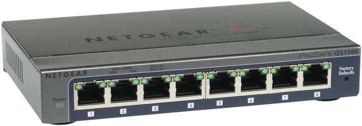Image du produit Netgear Gs108e-300pes (8 Ports)