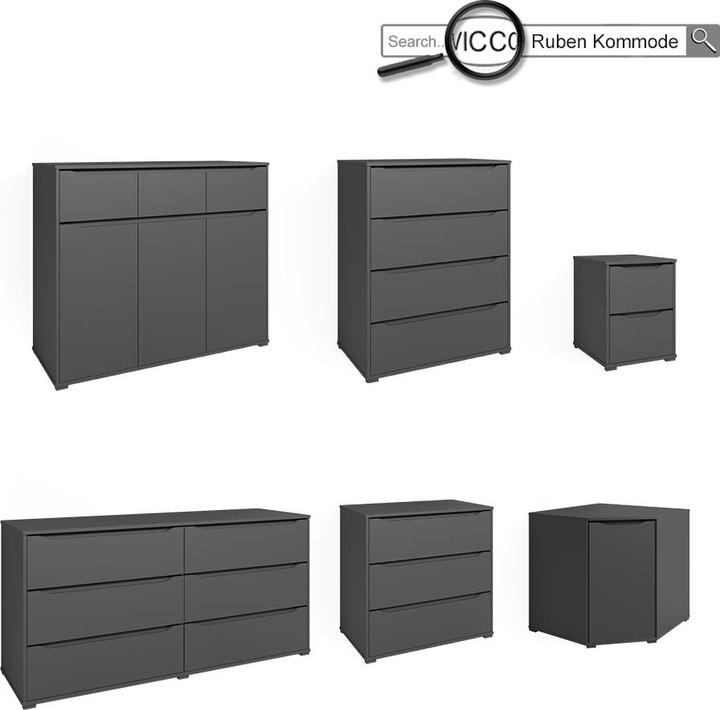 Produktbild Vicco Ruben (160 x 48 x 78 cm)