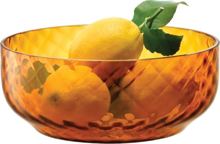 Produktbild LSA Dapple Schale 22.5cm Sun Amber