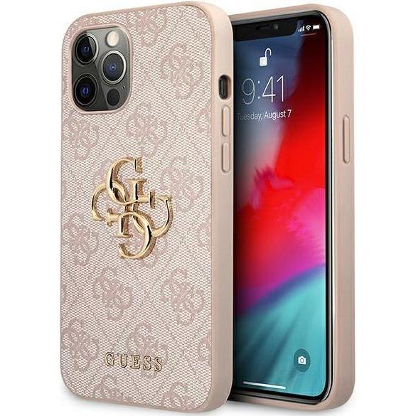 Guess Case (Apple iPhone 12 Pro Max), Smartphone Hülle, Rosa