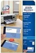 Produktbild Avery Premium Visitenkarten, glatte Kanten, 85x54mm (240 g/m², 25 x, A4)