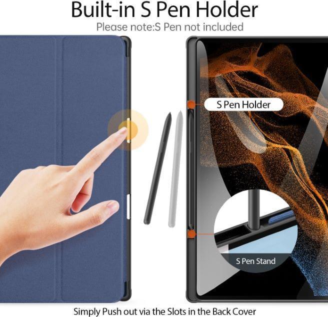 Productafbeelding Dux Ducis Galaxy Tab S8 Ultra - Domo Case blauw (Galaxy Tab S8 Ultra)
