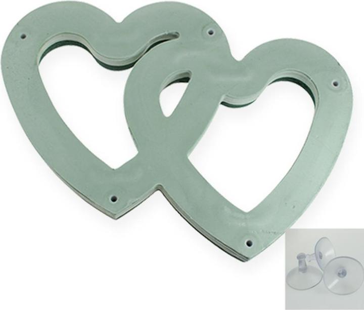 Actual product image Oasis ECObase Duo Hearts Open