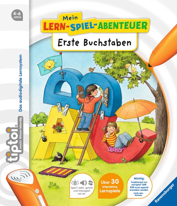 Produktbild tiptoi Erste Buchstaben (Deutsch, Eva Odersky, 2014)