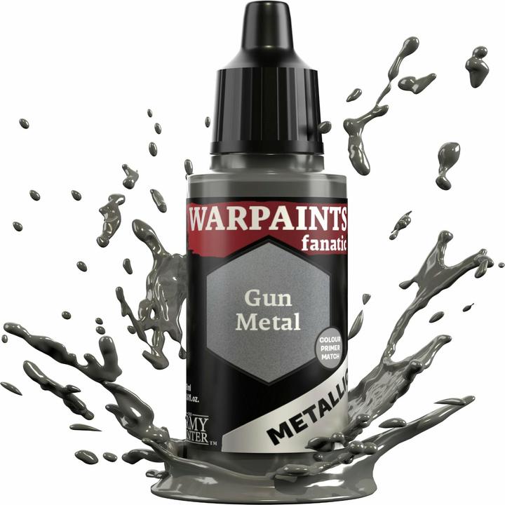 Immagine prodotto The Army Painter Colore metallizzato Warpaints Fanatic Metallic: Gun Metal 18 ml