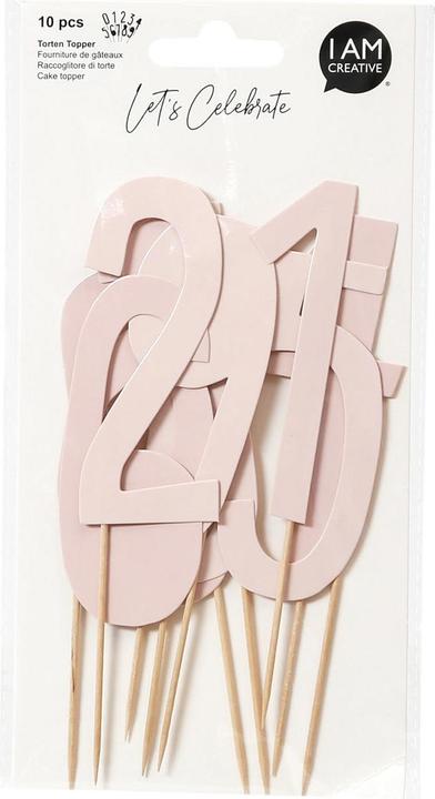 Actual product image I Am Creative Cake Topper (10 pcs.)