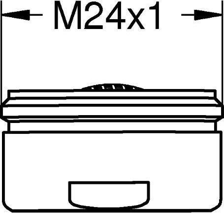 Actual product image Grohe Mousseur 5.7 l/min at 3 bar chrome