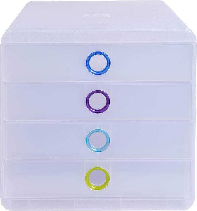 Produktbild Exacompta Schubladenbox Pop Box Chromaline (A4+)