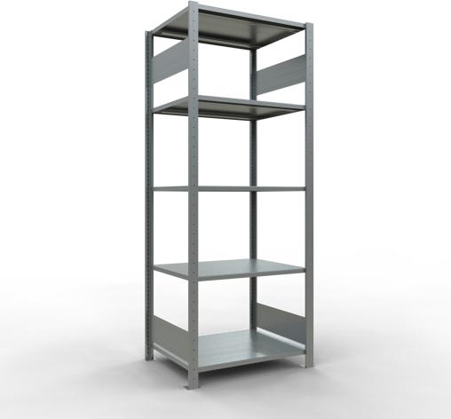 Immagine prodotto Schulte Lagertechnik Sistema di scaffalature di base senza viti MULTIplus150 con ripiani di lunghezza